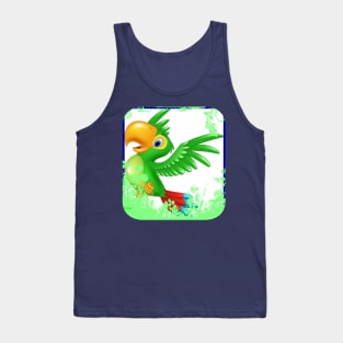 loro, amante de los loros, loro regalo, dueño de loro, loro gracioso, parrot, parrot lover, parrot gift, parrot owner, parrot funny Tank Top